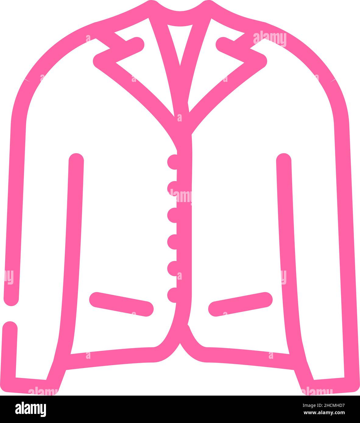 jacket clothes color icon vector illustration Stock Vector Image & Art ...