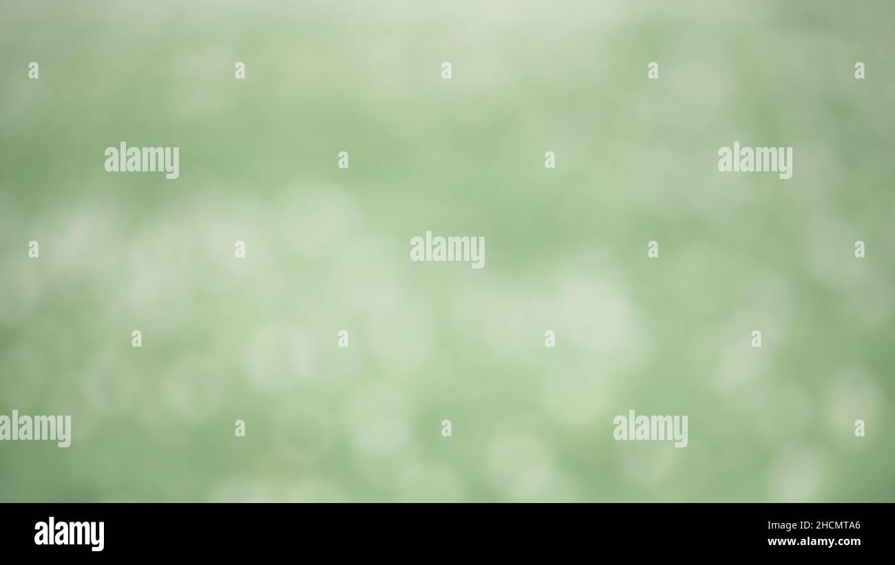 Horizontal defocused abstract background. Green blur pattern. Stock Photo