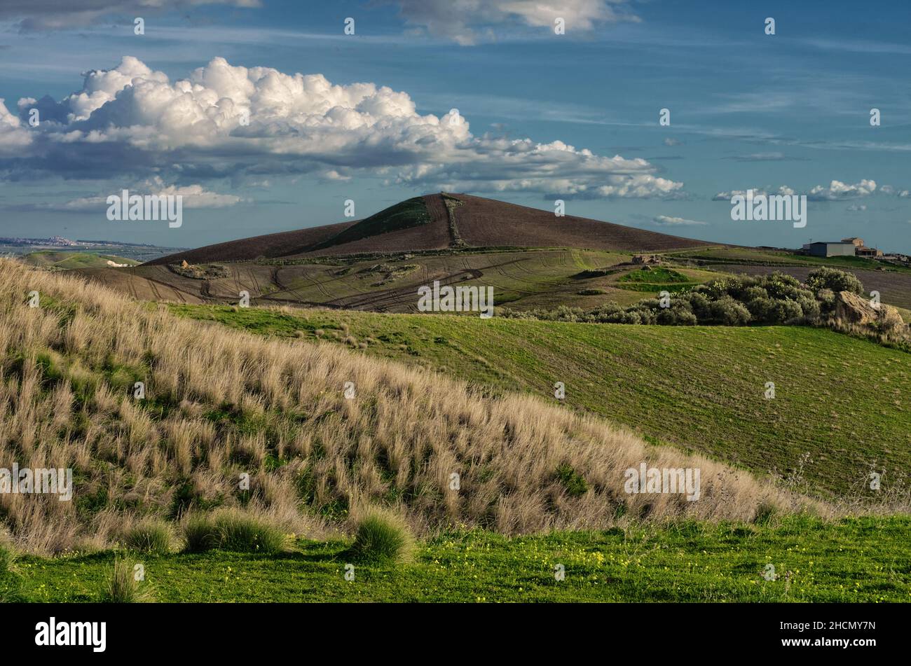 Winter Color Of Rural Landscape In Sicily Cloudscape And Agriculture winter-color-of-rural-landscape-in-sicily-cloudscape-and-agriculture
