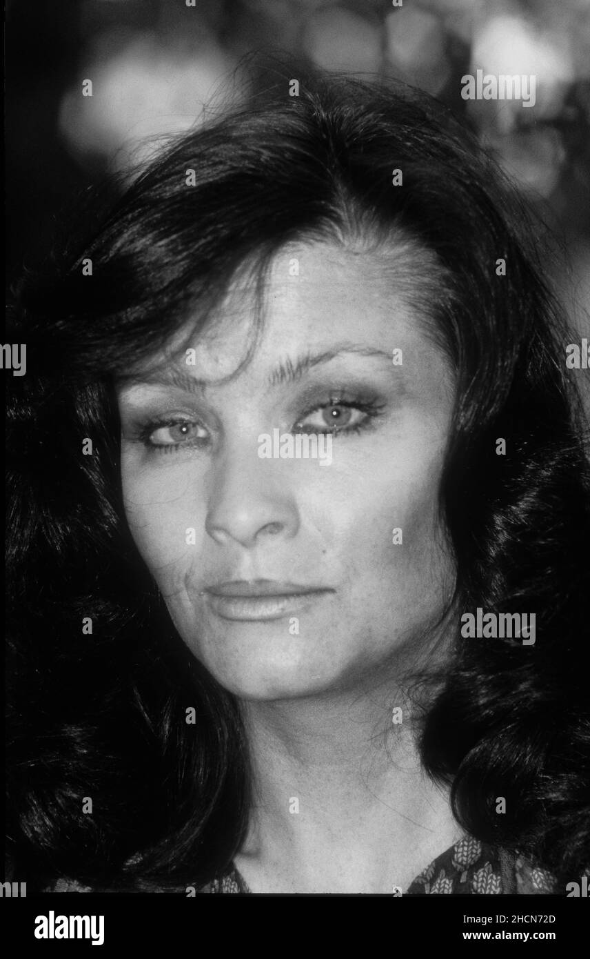 Actress Kate O'Mara 1988 Stock Photo