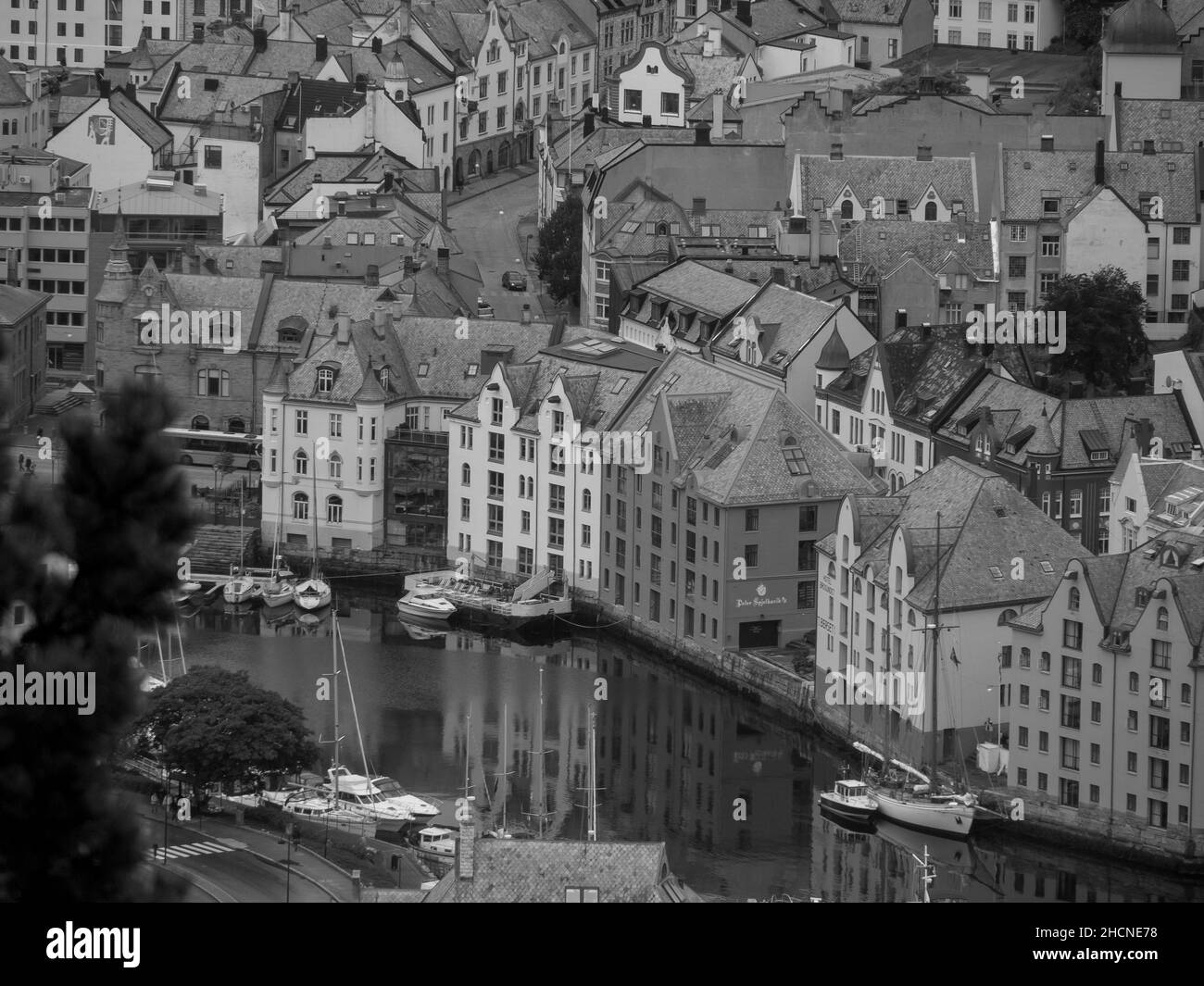 Alesund norway Black and White Stock Photos & Images - Alamy