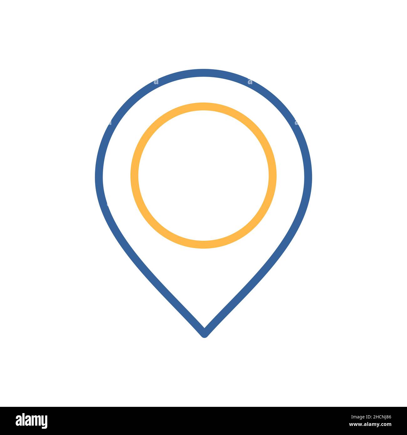 Pin map vector flat icon. Map pointer. Map markers. E-commerce sign. Graph symbol for your web site design, logo, app, UI. Vector illustration, EPS10. Stock Vector