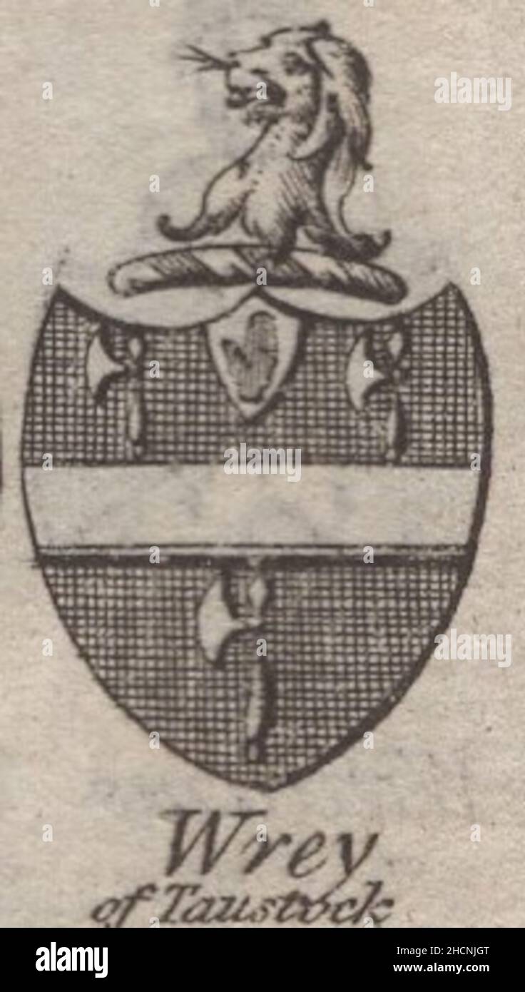 antique 18th century engraving heraldy coat of arms, English