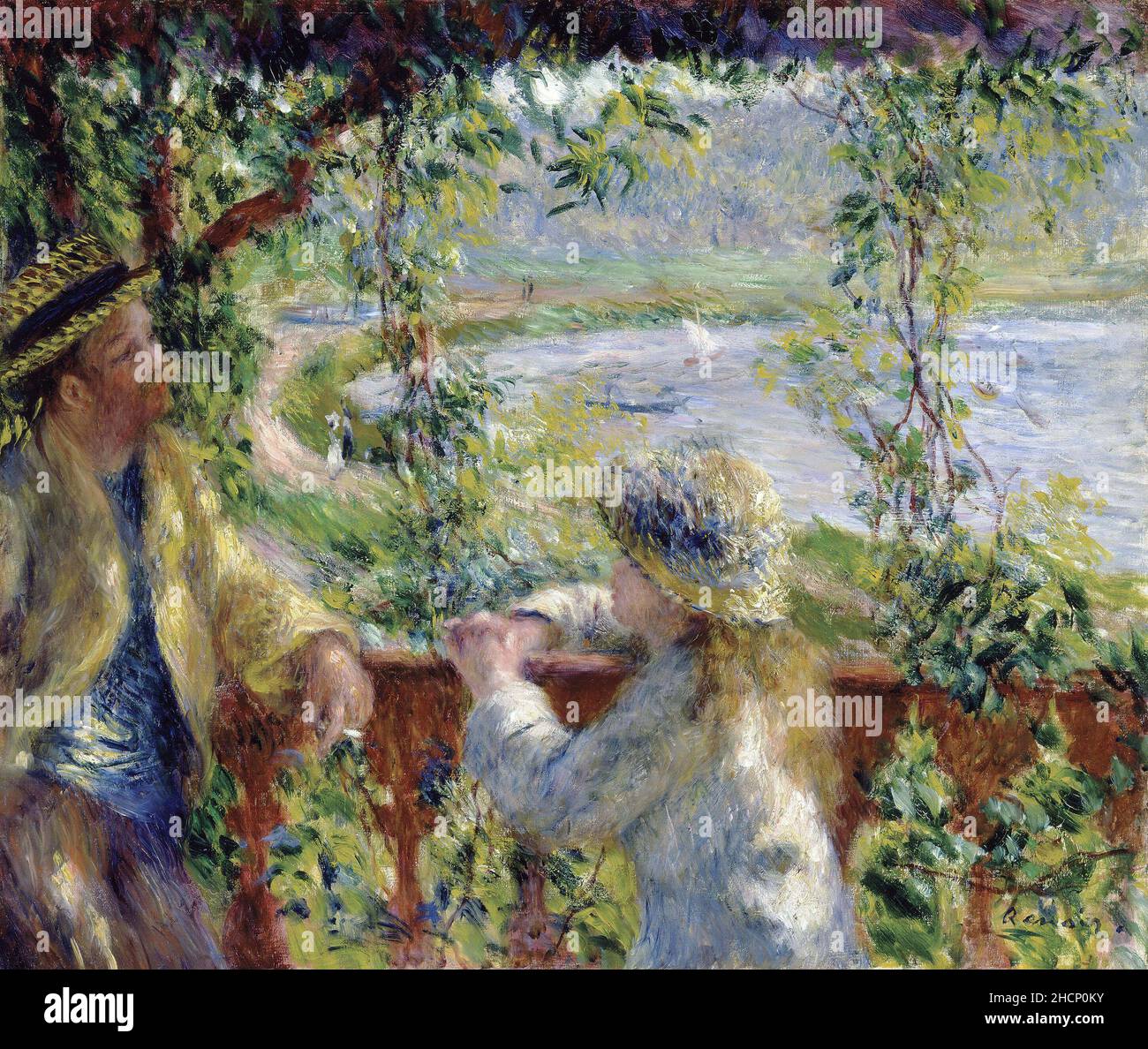 Renoir impressionist painting hi-res stock photography and images ..., حجم الصورة 1300x1188