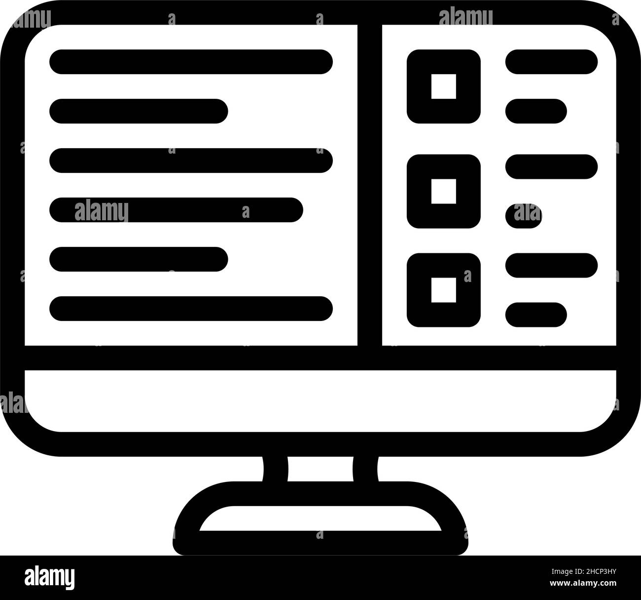 test online line icon vector illustration Stock Vector Image & Art Alamy