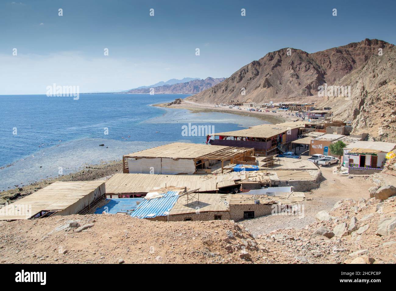 Blue Hole Diving Site. Red Sea. Dahab. Sinai Peninsula. Egypt. Stock Photo