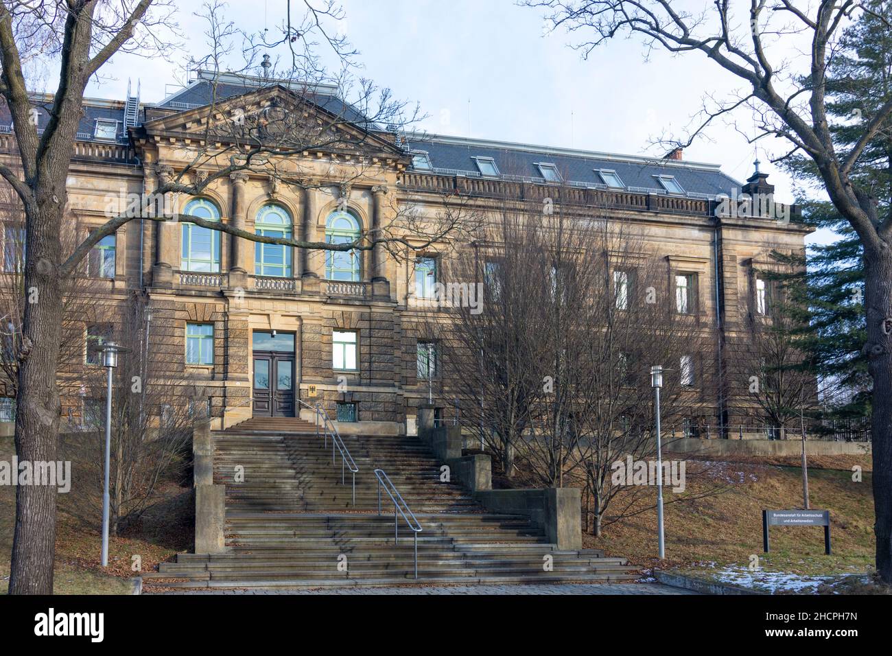 Dresden: Bundesanstalt für Arbeitsschutz und Arbeitsmedizin (Federal  Institute for Occupational Safety and Health), in , Sachsen, Saxony,  Germany Stock Photo - Alamy