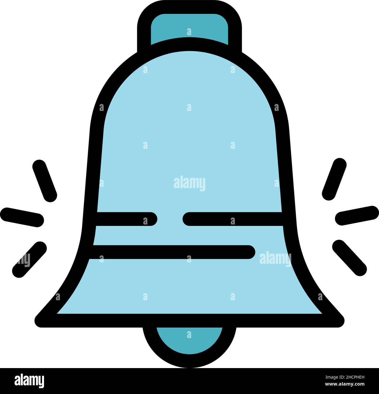 Useful tips icon. Outline useful tips vector icon color flat isolated Stock Vector