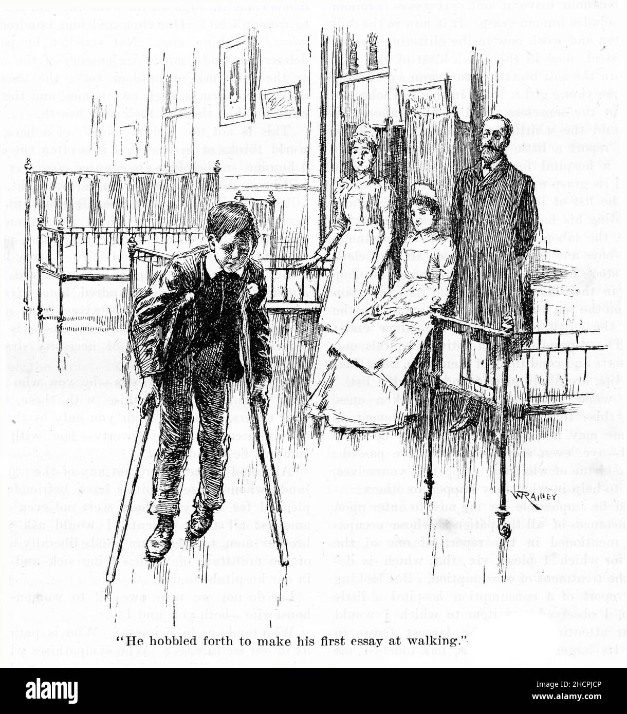 Crippled 19th century hi-res stock photography and images - Alamy