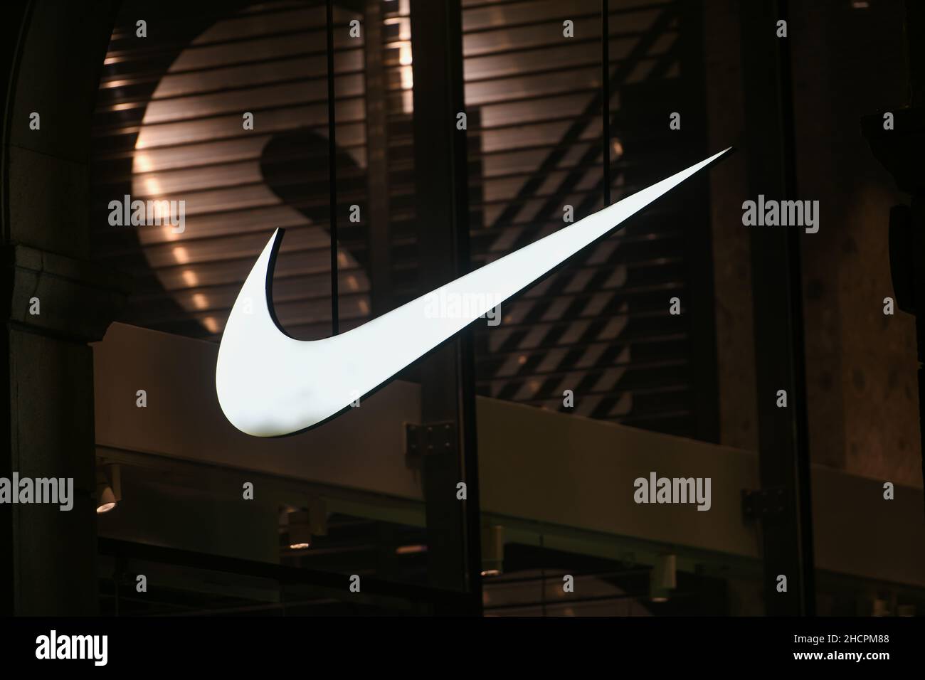 Nike store milan hi-res stock photography and images - Alamy