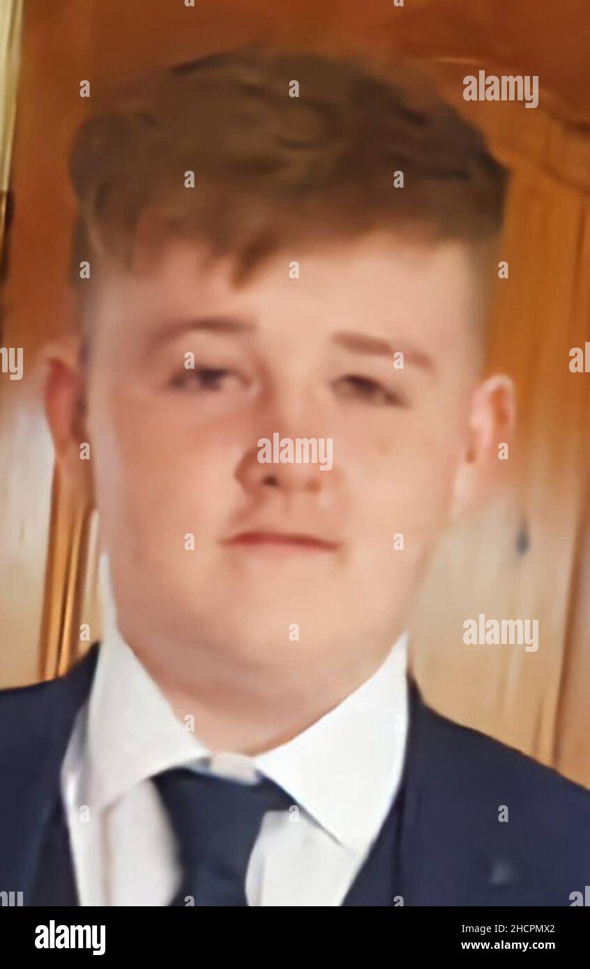 Undated family handout photo issued by Police Service of Northern