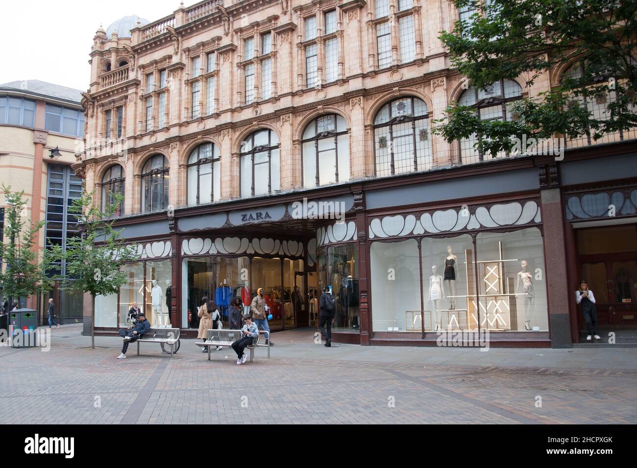 The Zara clothing store in Nottingham in the UK Stock Photo - Alamy