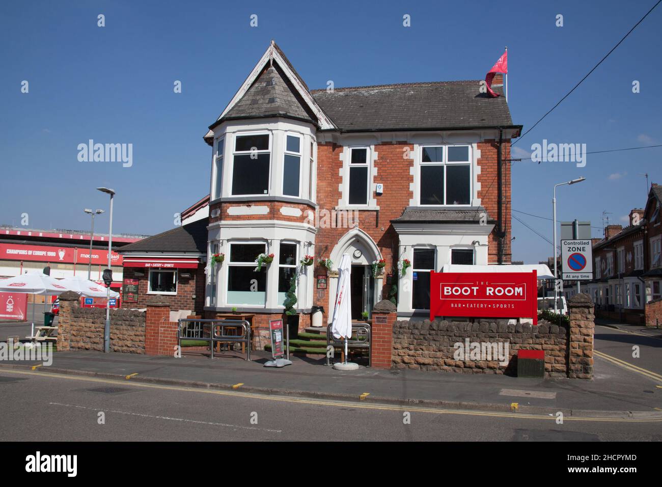 A local pub called The Boot Room in West Bridgford, Nottingham in the UK Stock Photo