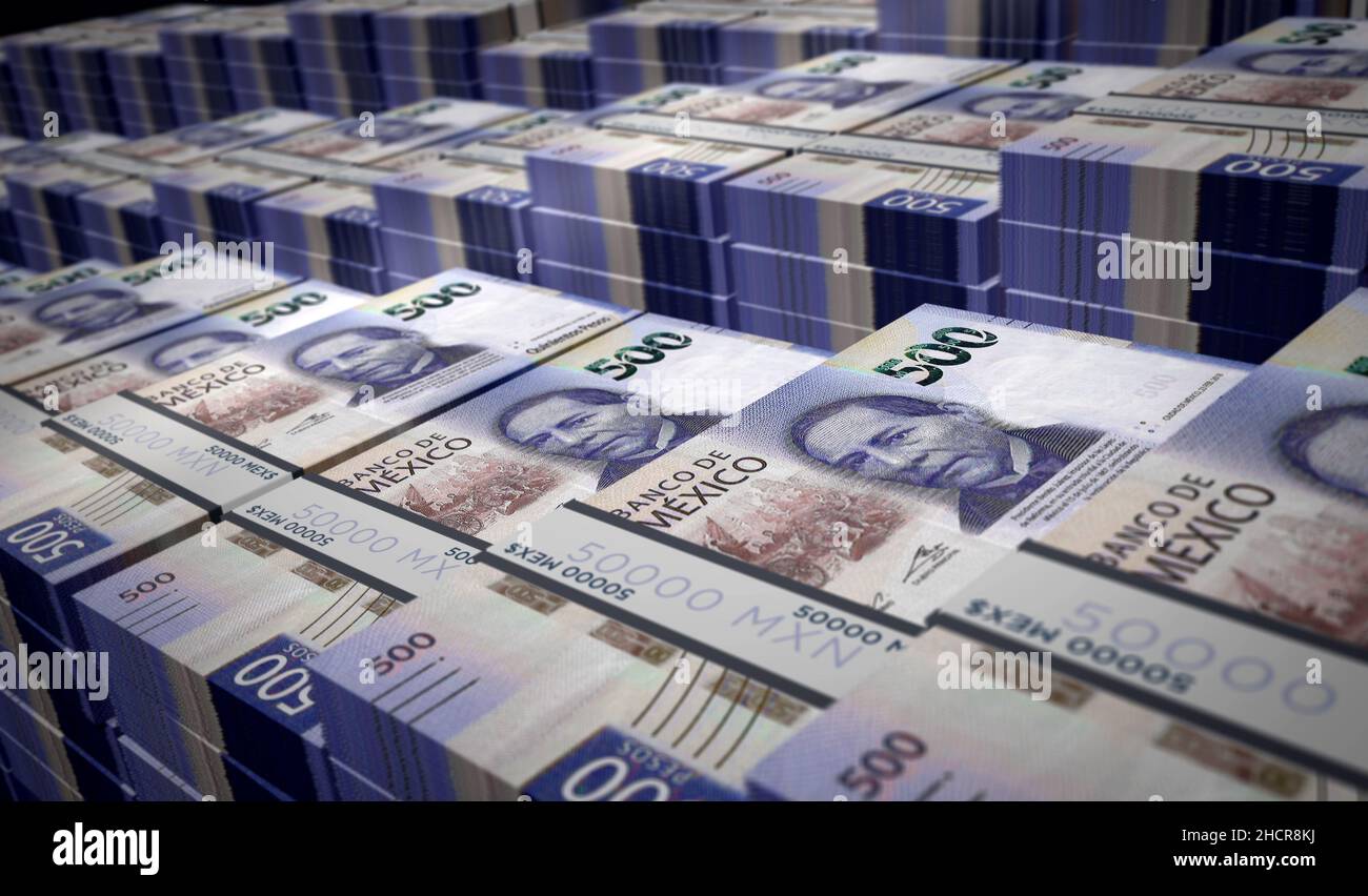 Mexico paper money printing hi-res stock photography and images - Alamy
