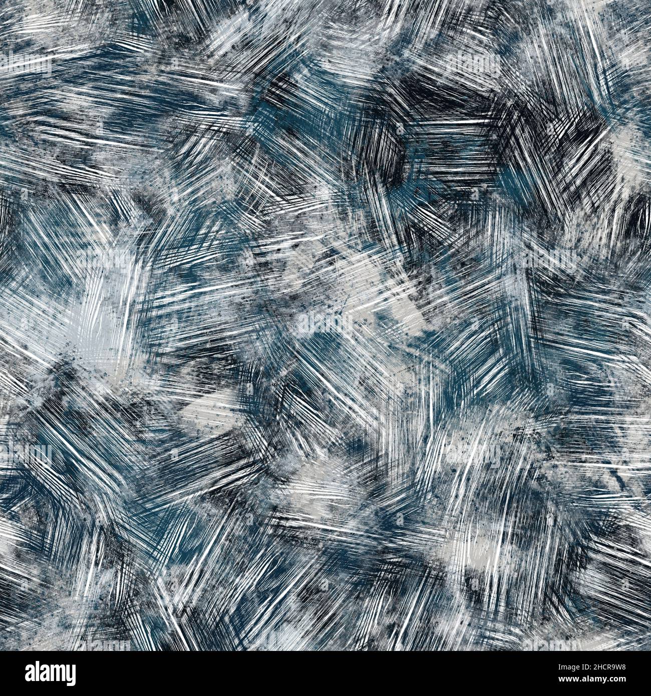 Seamless navy blue and white abstract grungy seamless surface pattern ...