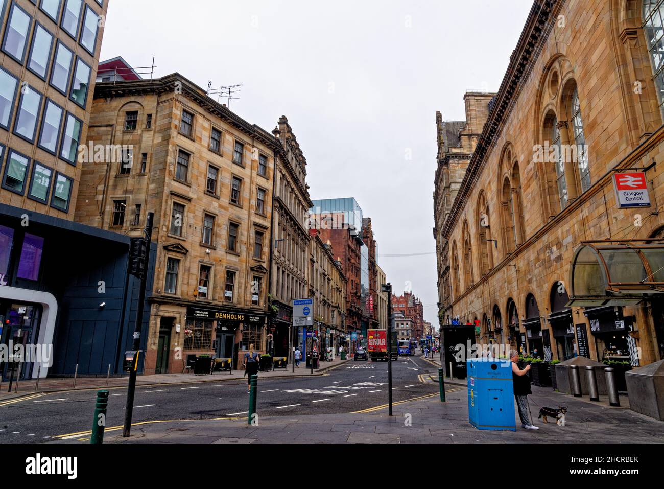 Glasgow Central Station in the city center Glasgow, Scotland, United