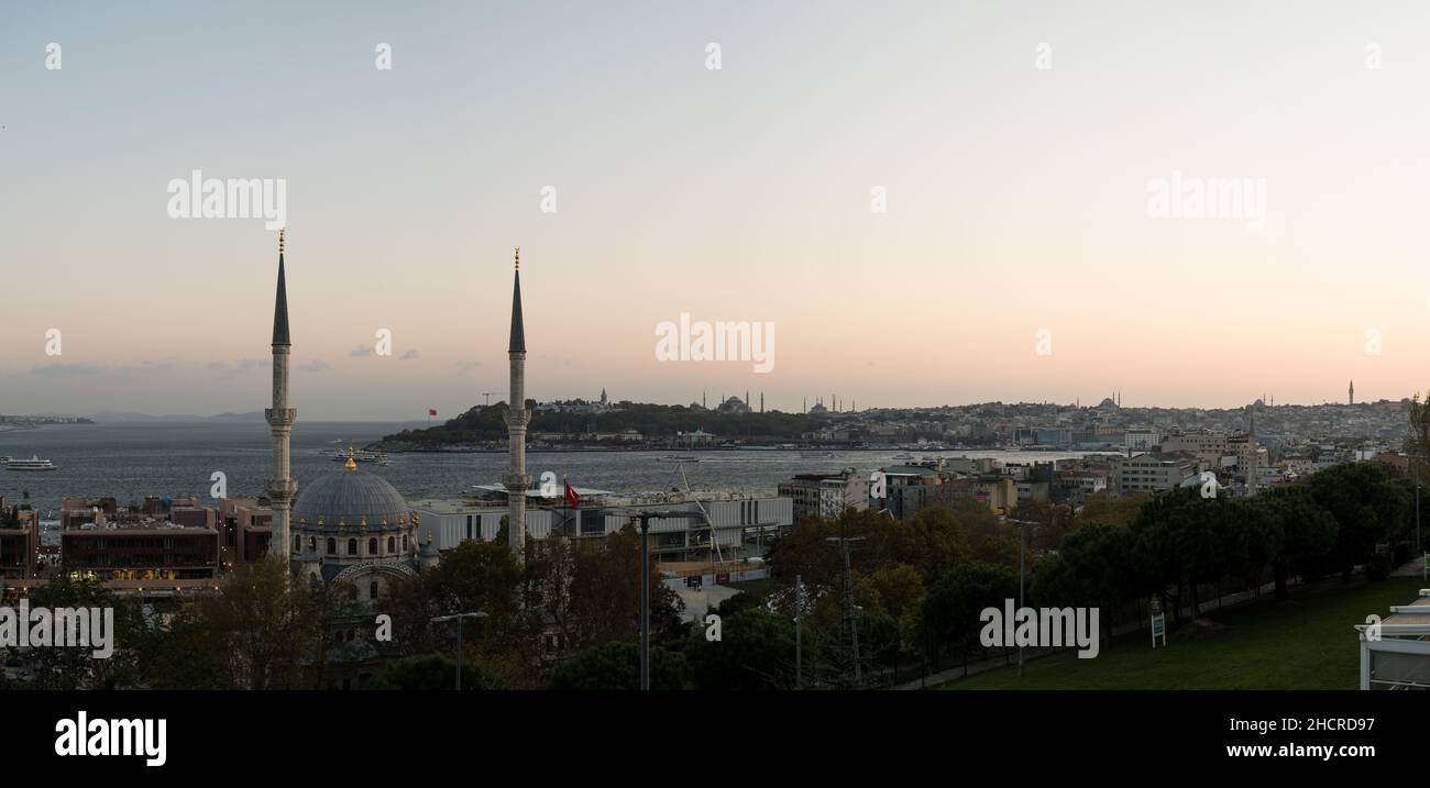 istanbul-turkey-october-30-2021-panoramic-shot-of-istanbul-from