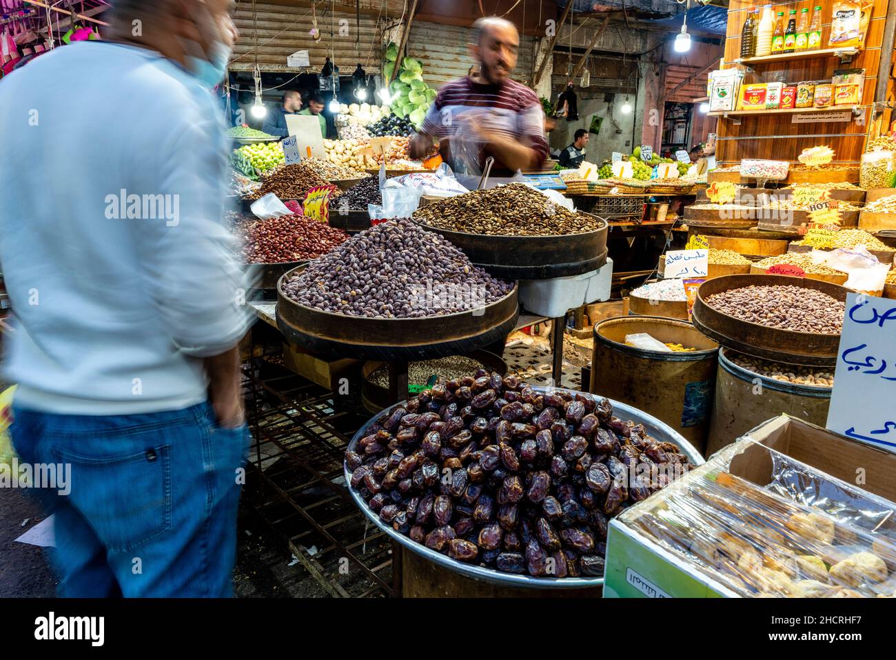 Traditional Snacks On Sale In The Souk, Downtown Amman, Amman, Jordan Stock Photo Alamy