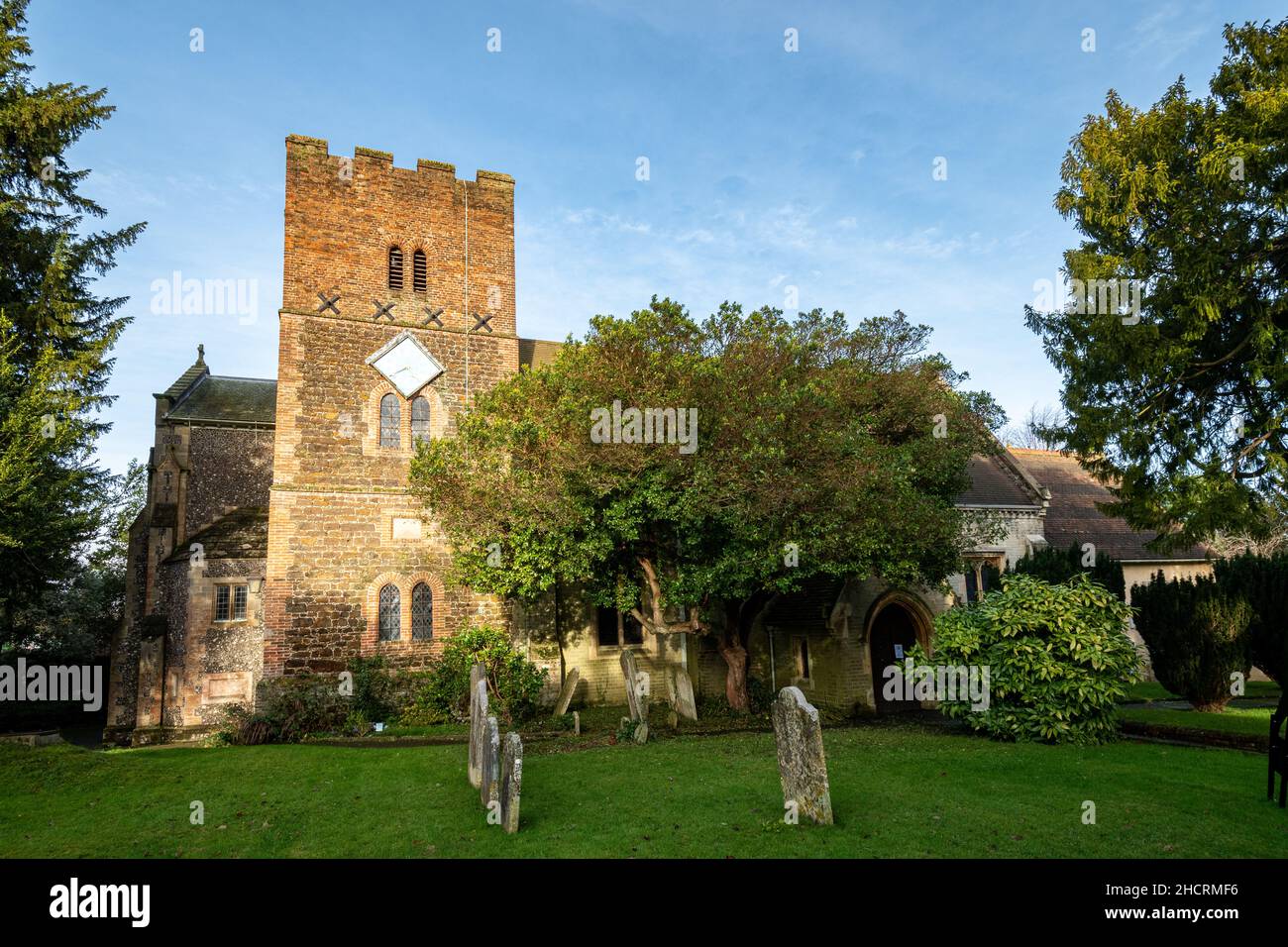 Church of St Michael the Archangel in Aldershot town, Hampshire, England, UK Stock Photo