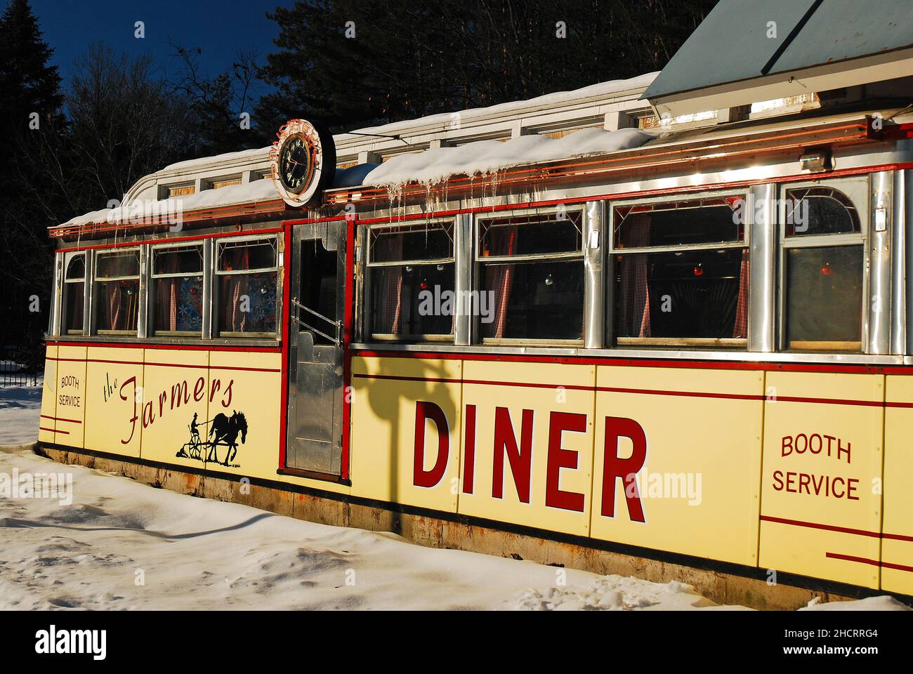 Farmers Diner Stock Photo