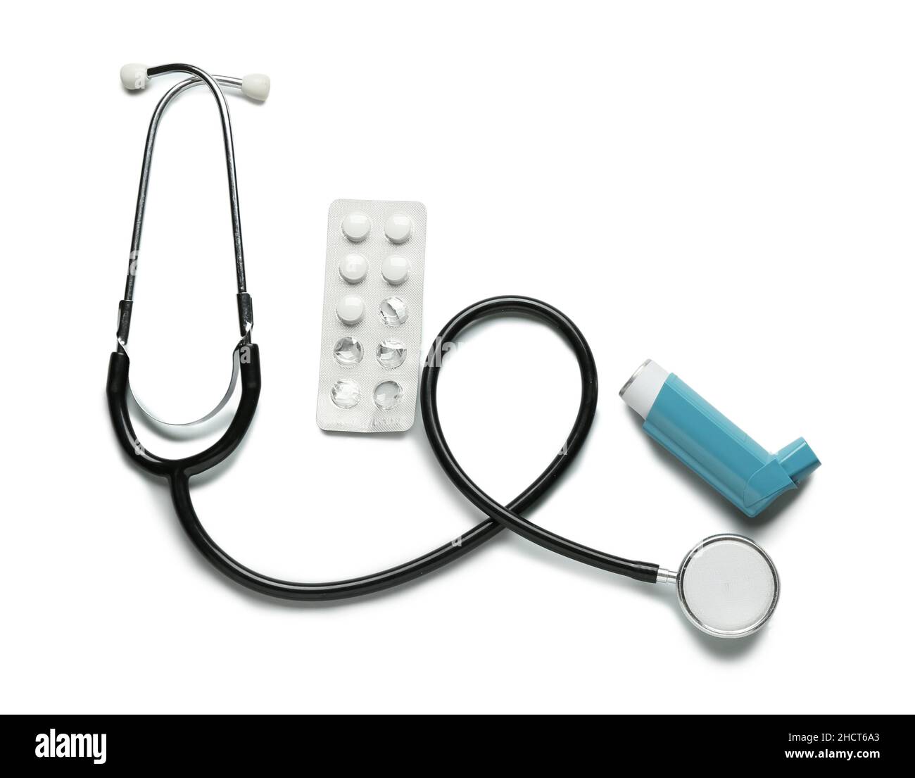 Modern inhaler pills medicine hi-res stock photography and images - Alamy