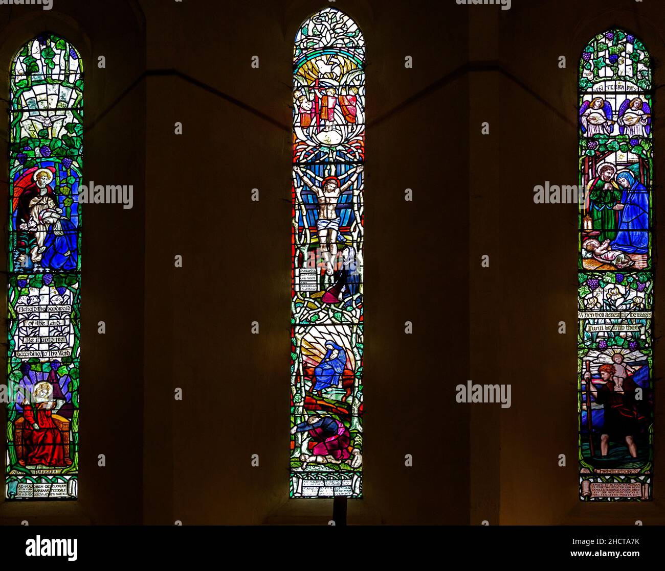 Stained Glass Religious Art Artwork High Resolution Stock Photography And Images Alamy