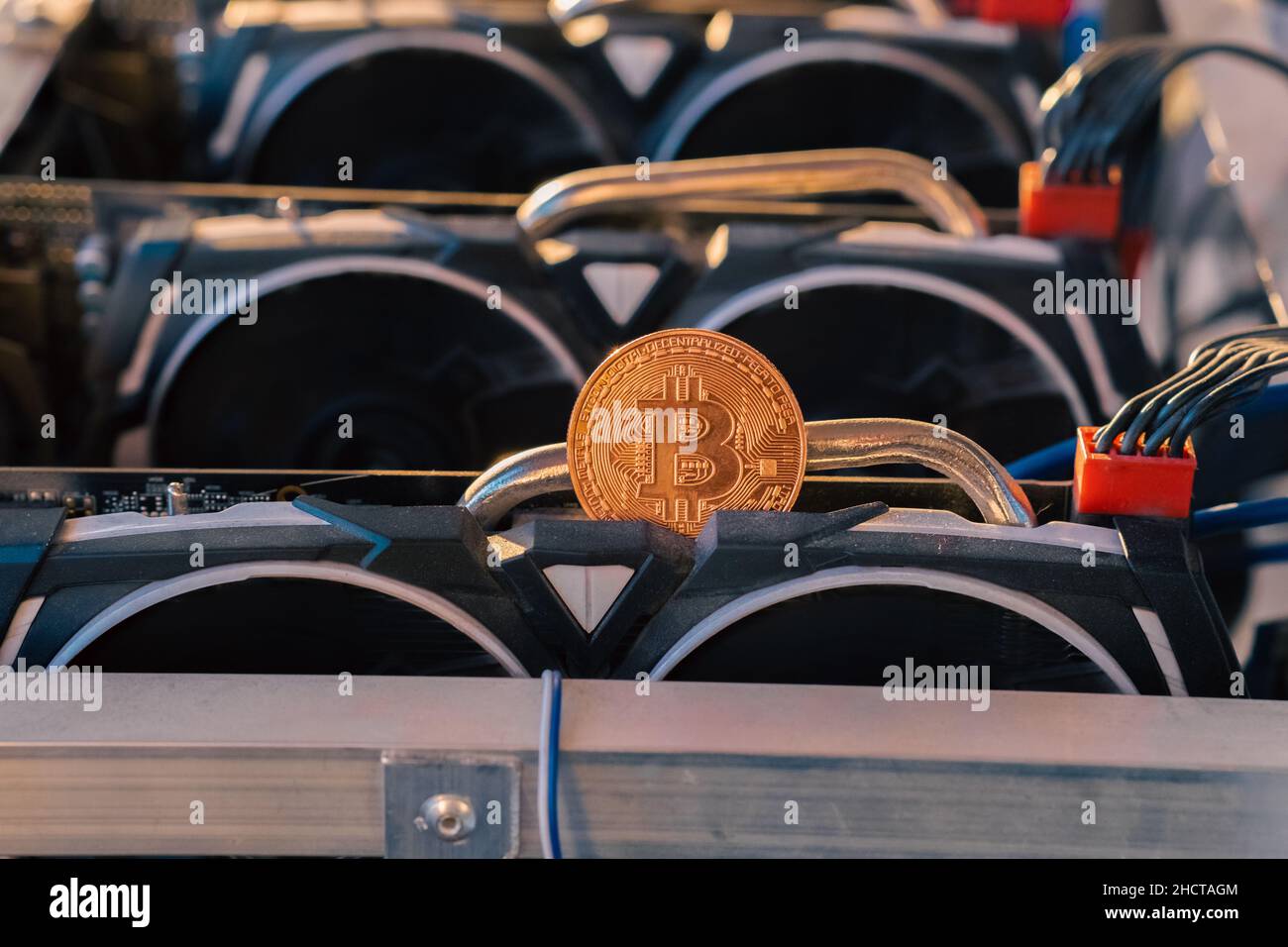 Bitcoin mining farm hi-res stock photography and images - Page 3 - Alamy