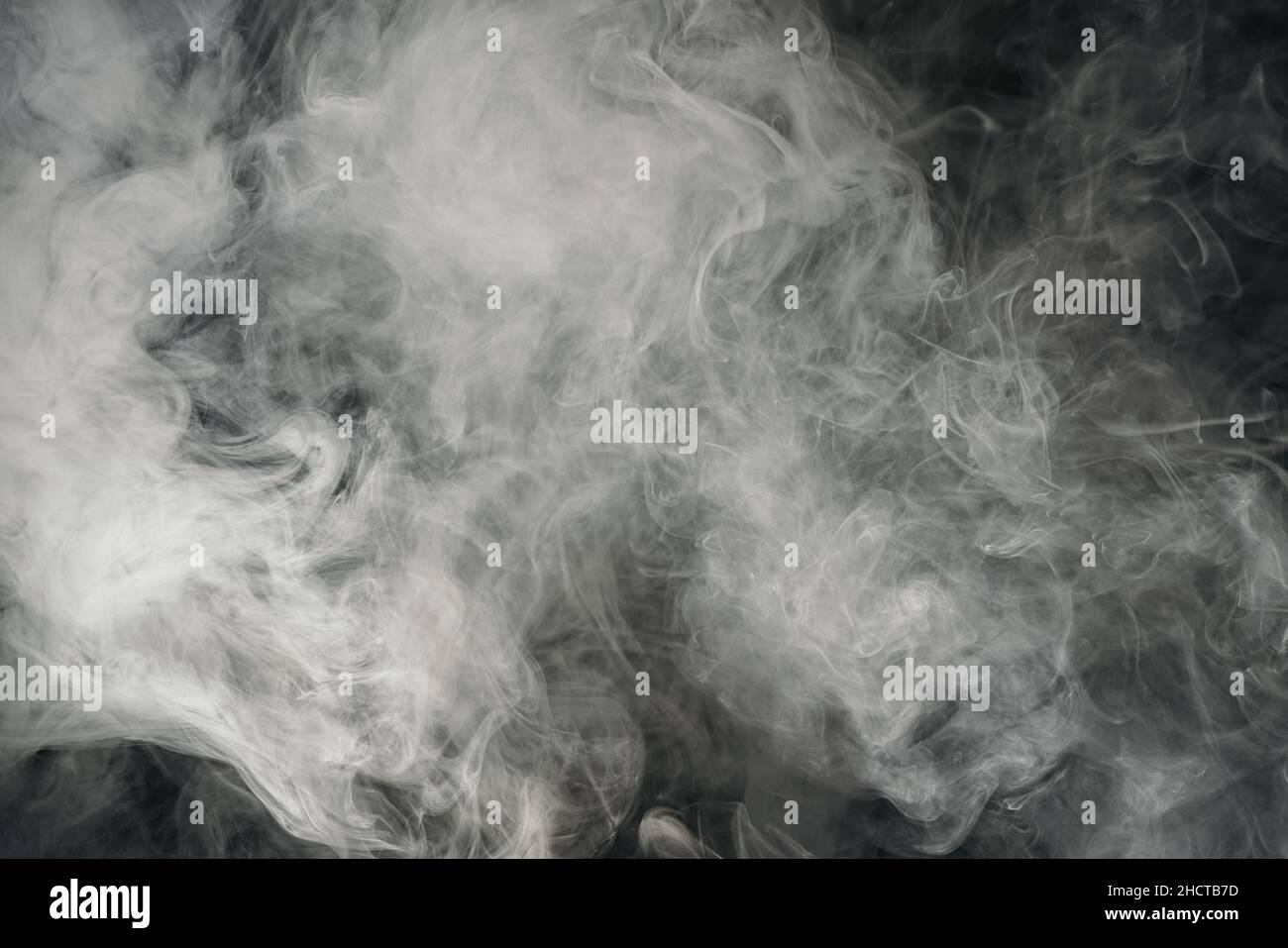 cloud of Smoke isolated on black background Stock Photo - Alamy