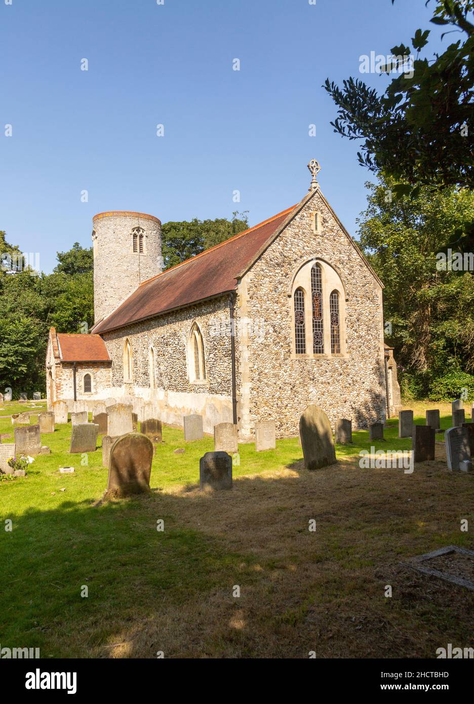 Village parish church of Saint Peter, Gunton, Suffolk, England, UK