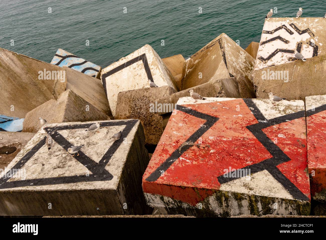 Llanes is a council of the autonomous community of the Principality of Asturias in Spain. Stock Photo