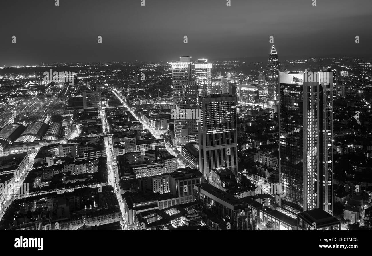 Downtown ffm Black and White Stock Photos & Images - Alamy