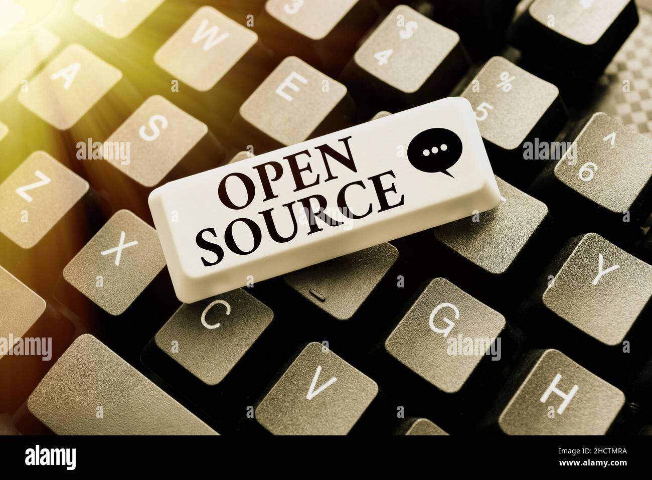 Text showing inspiration Open Source. Business concept contains the ... image.