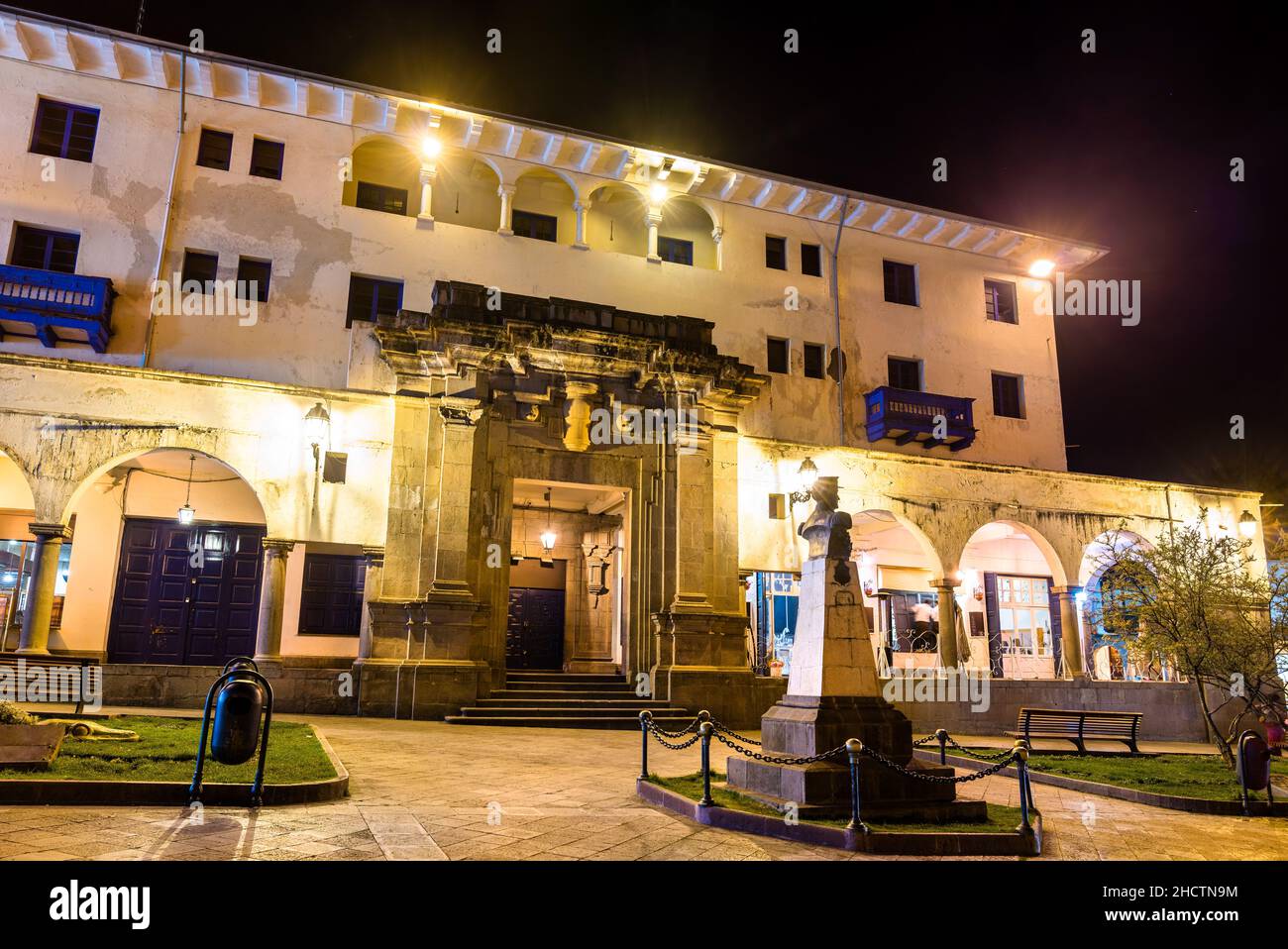 Traditional architecture of Cusco in Peru Stock Photo - Alamy