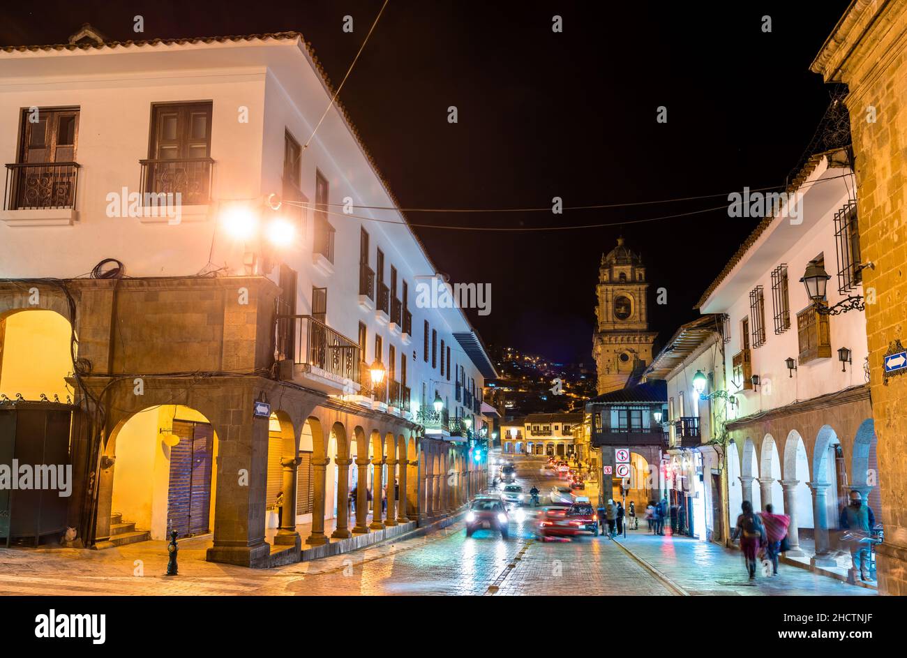Traditional architecture of Cusco in Peru Stock Photo Alamy