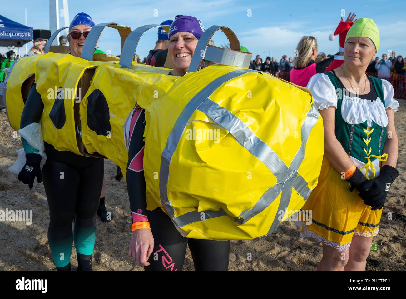 Yellow submarine costume hi-res stock photography and images - Alamy