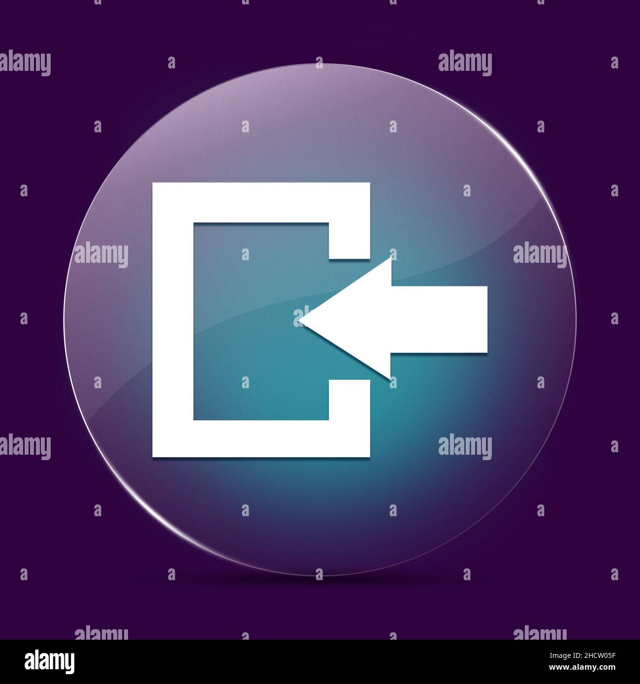 Login logout button hi-res stock photography and images - Alamy