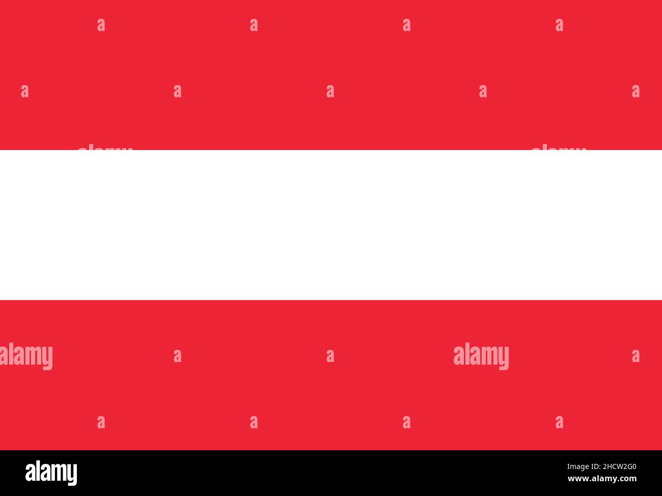 Austria colored flag flat vector colored icon Stock Vector