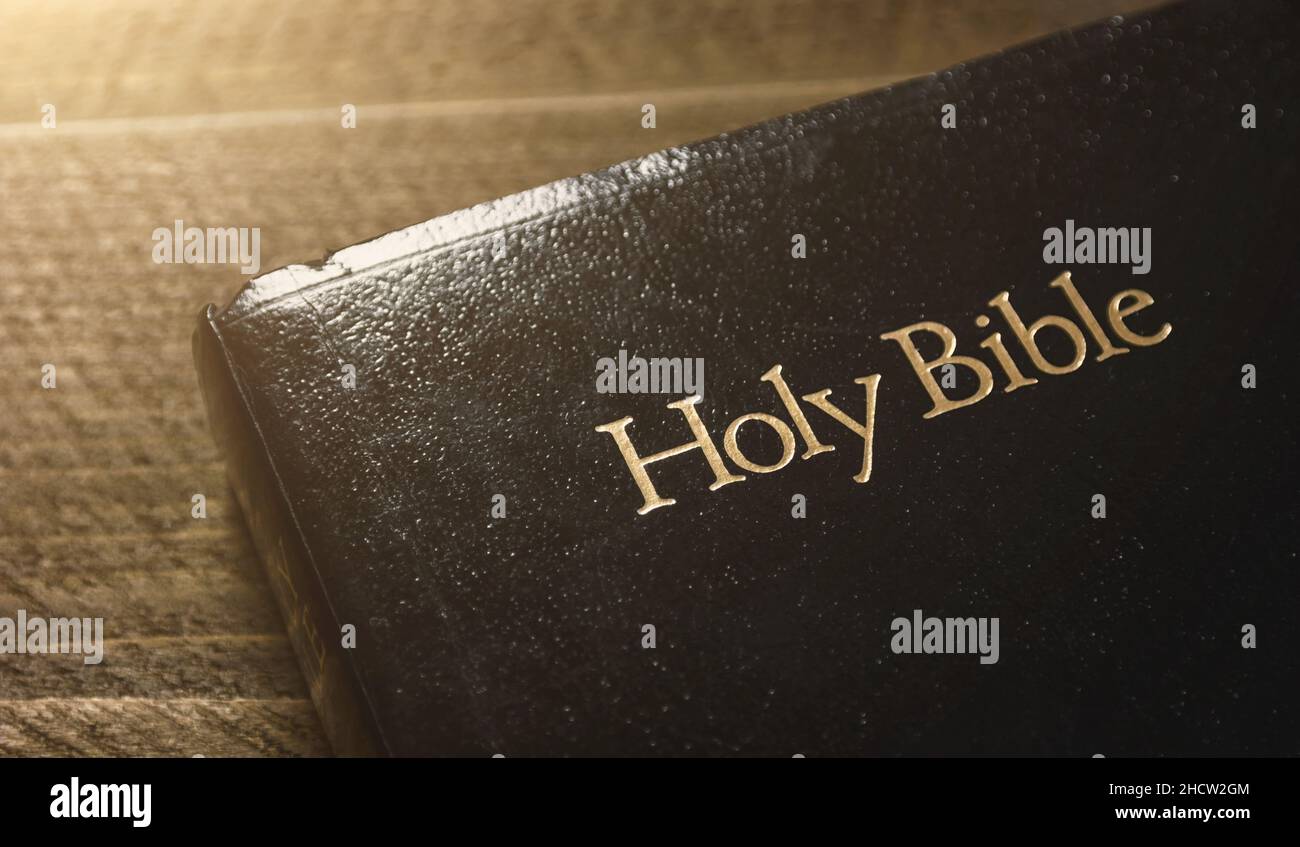 The Holy Bible Stock Photo - Alamy