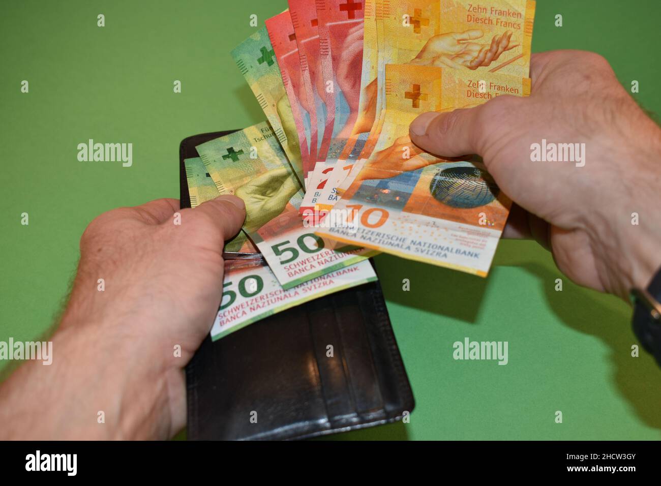 Vaduz, Liechtenstein, November 22, 2021 Taking off a few bills in the