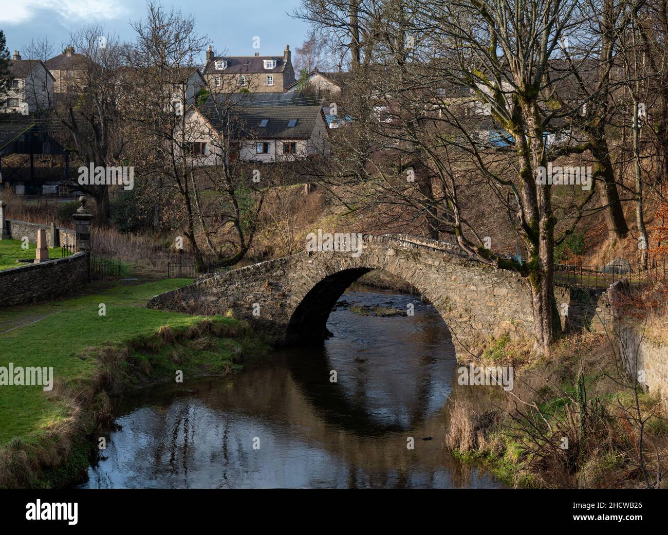 KEITH, MORAY, SCOTLAND 31 DECEMBER 2021 This is the old Bridge over