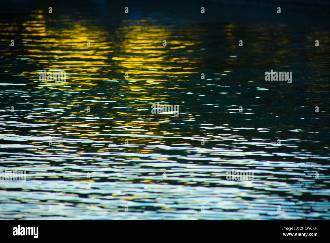 Reflections in the water Stock Photo - Alamy