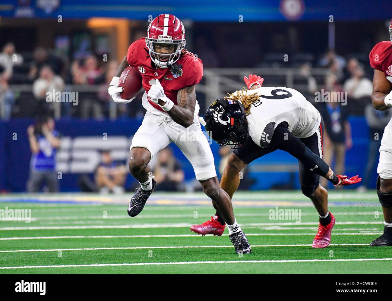 December 31, 2021 Alabama Crimson Tide wide receiver Jameson Williams