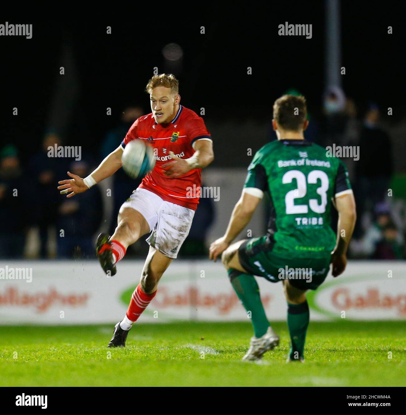 Sportsground Stadium, Galway, Connacht, Ireland. 1st Jan, 2022. United ...