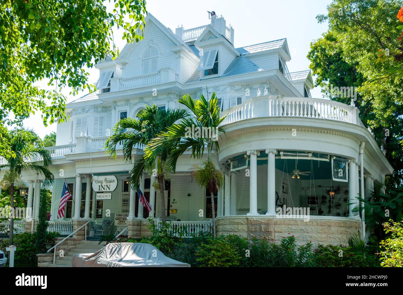 Key West, The Curry Mansion Stock Photo Alamy