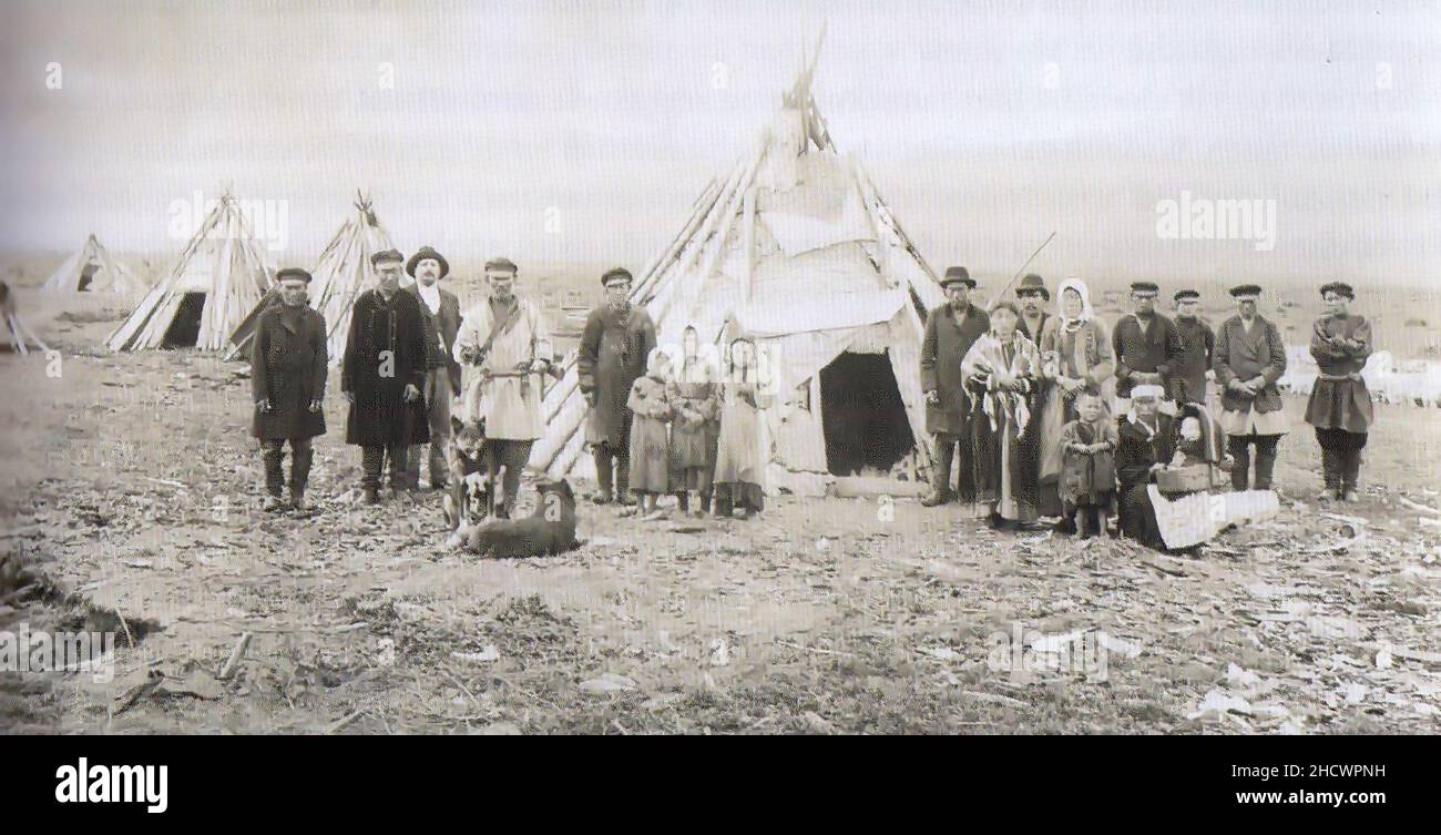 Reizen van Edmond Regout, Siberië 1903. Stock Photo