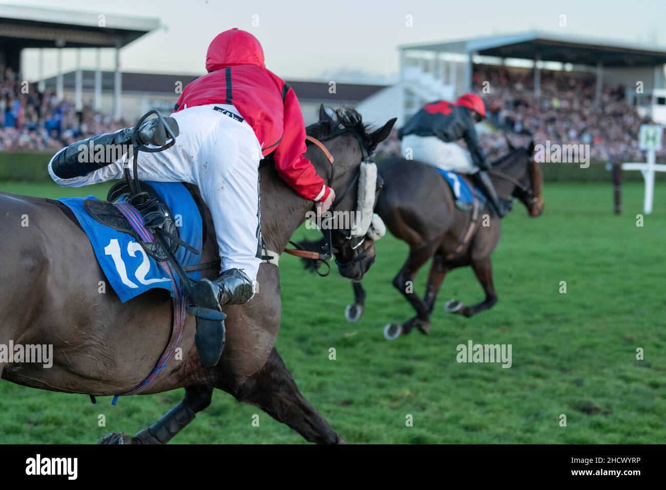 Jack Martin makes skilful recovery for 4th place Stock Photo