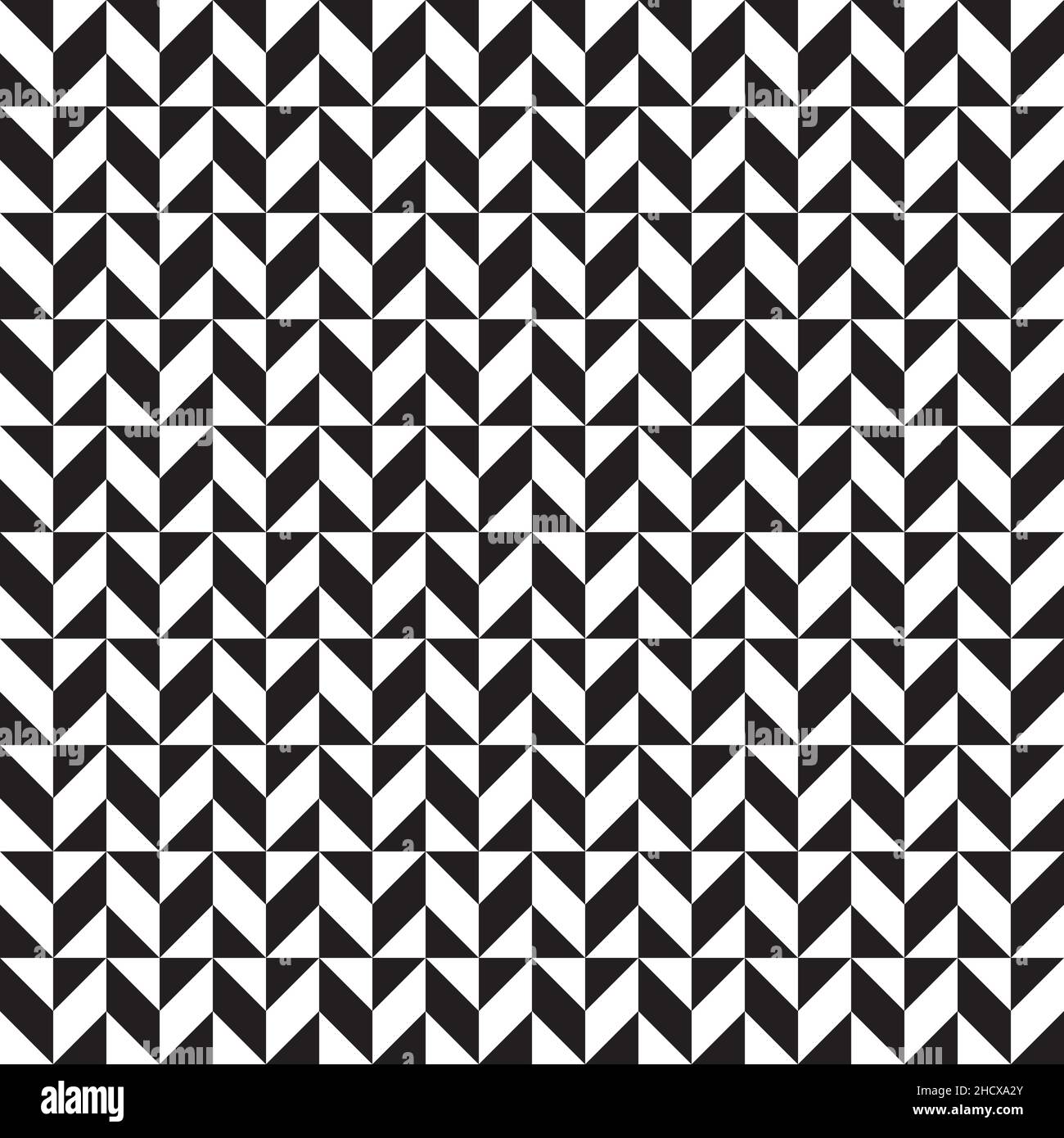 Seamless op art abstract geometric pattern background Stock Vector