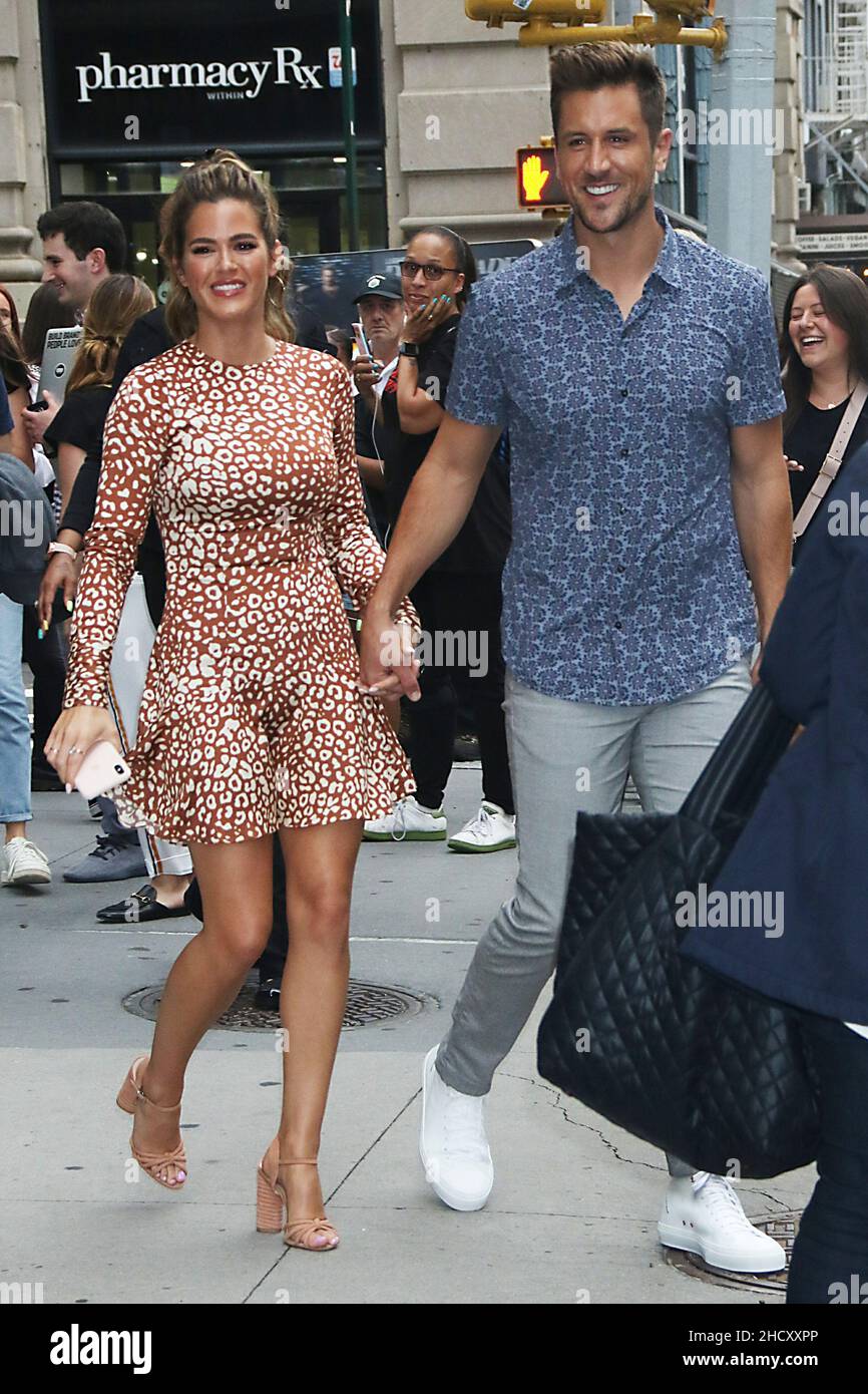 New York NY 20190723 Jordan Rodgers and JoJo Fletcher at the Build(01)