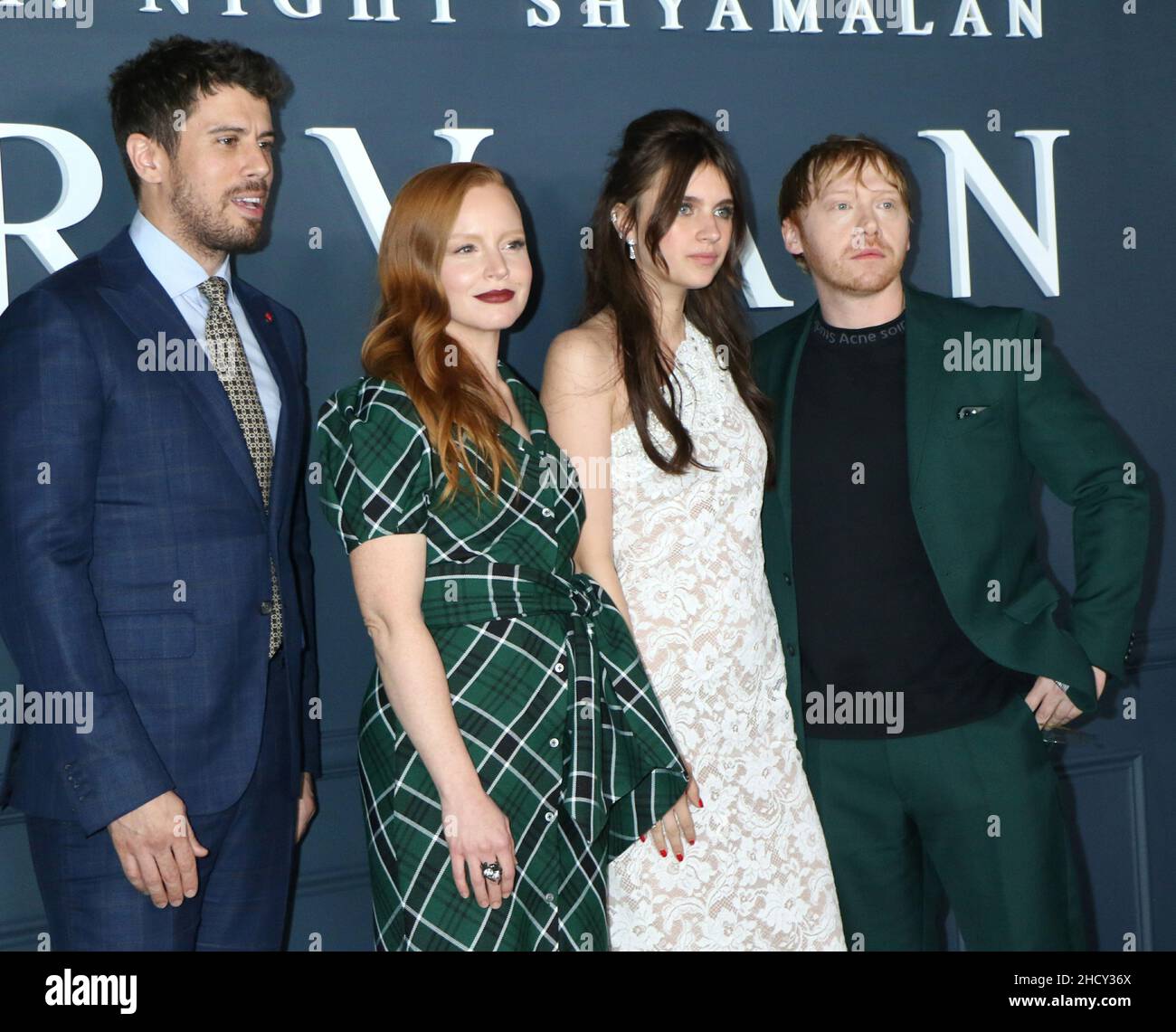 New York - NY - 20191119 Toby KebbellLauren AmbroseM. Night Shyamalan ...