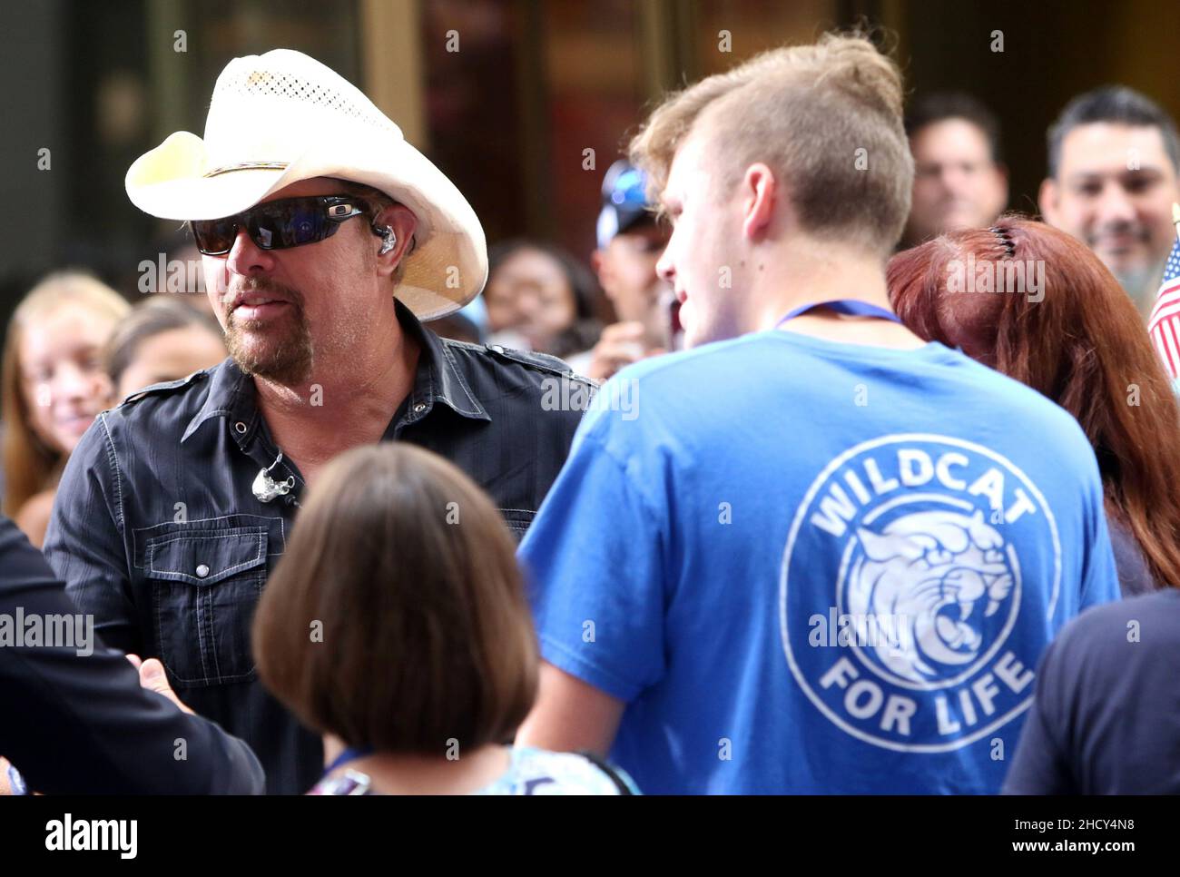 New York NY 20190705 Toby Keith perform at Today Show Concert